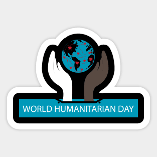 World Humanitarian Day Sticker